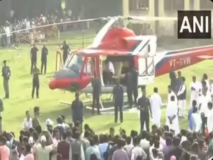 rahul gandhis chopper stopped from take off due to atc non clearance